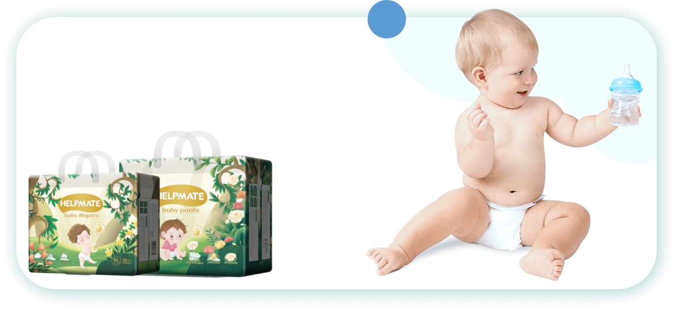 A reliable OEM&ODM manufacture for baby diapers