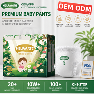 Goede kwaliteit babyluierbroek pull -up training broek oem odm aangepaste luiers groothandel luier