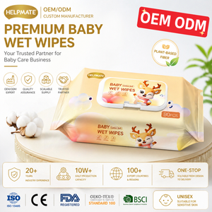 OEM ODM Aangepast Disposable Baby Natte doekjes Groothandel